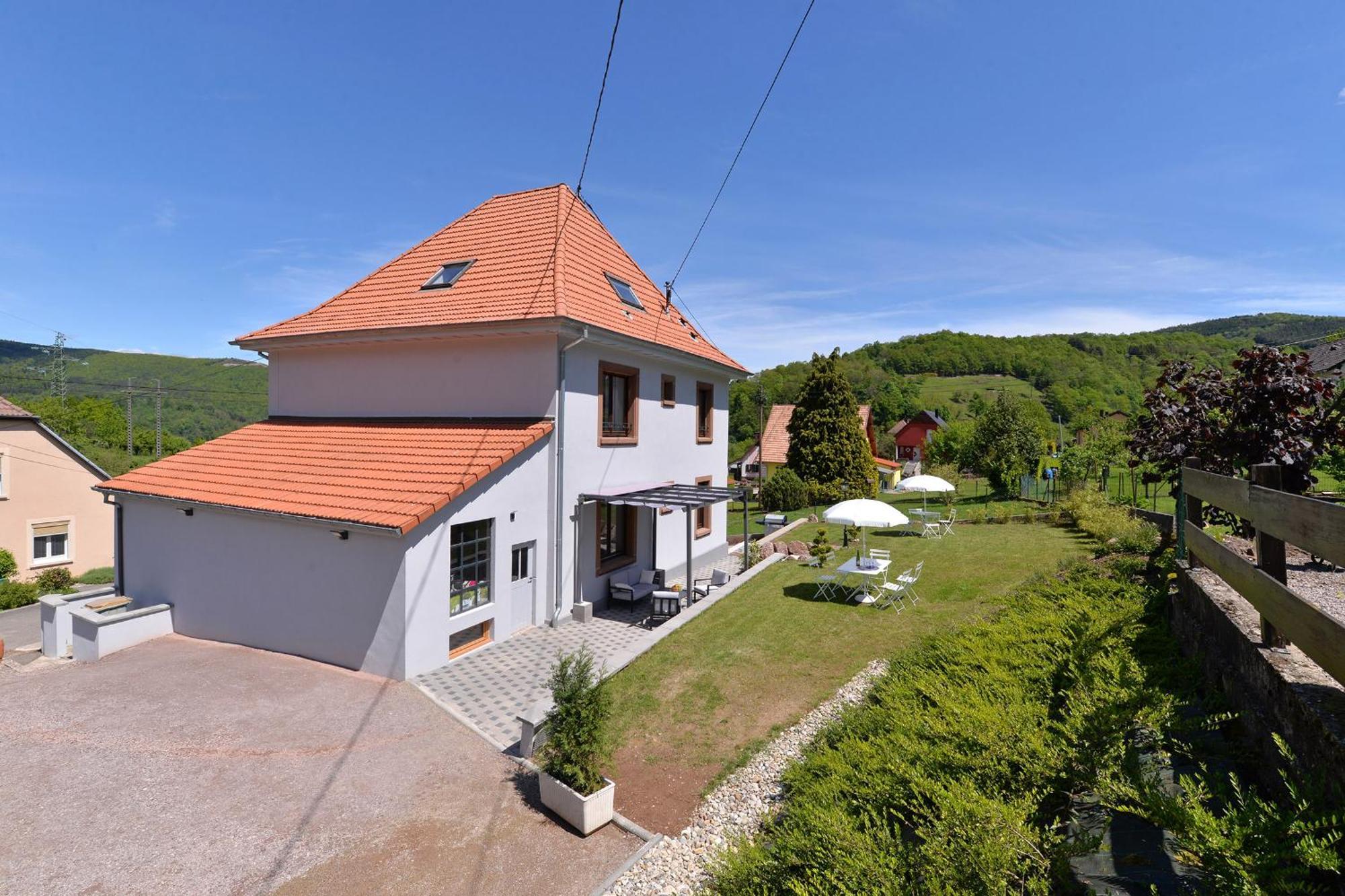Ferienwohnung Les Magnolias En Alsace - Meuble De Tourisme 3 Etoiles Barembach Exterior foto