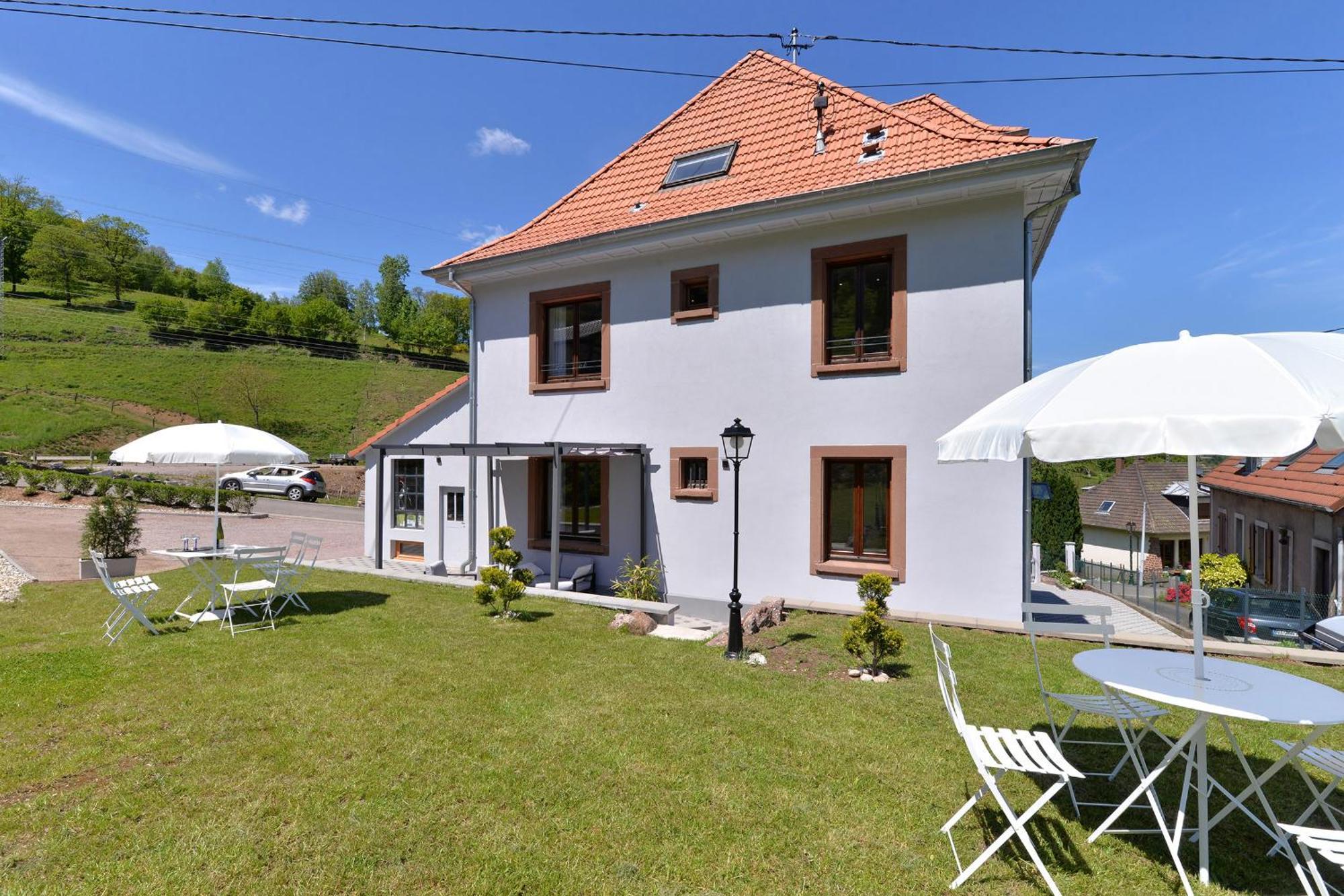 Ferienwohnung Les Magnolias En Alsace - Meuble De Tourisme 3 Etoiles Barembach Exterior foto