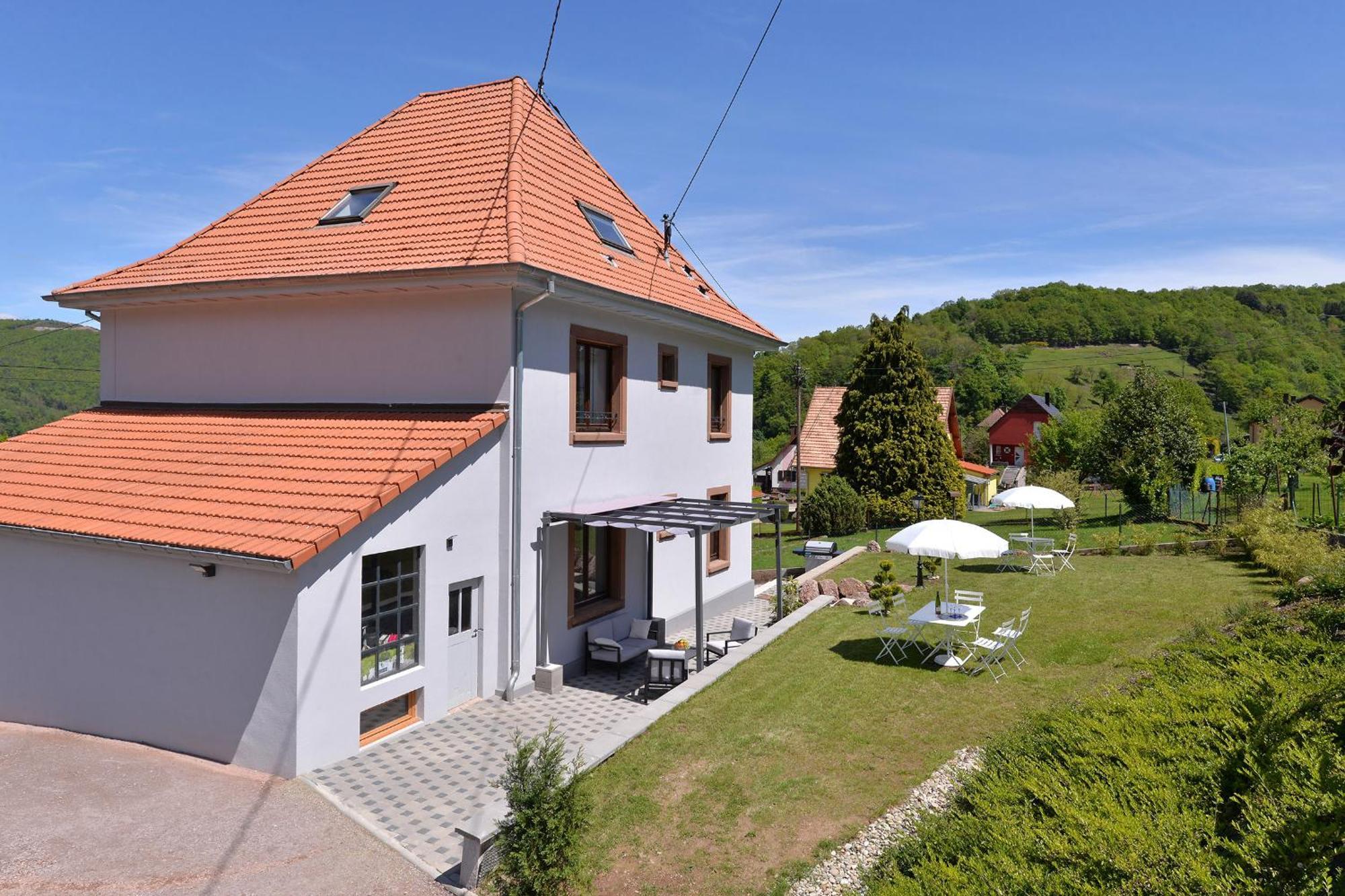 Ferienwohnung Les Magnolias En Alsace - Meuble De Tourisme 3 Etoiles Barembach Exterior foto