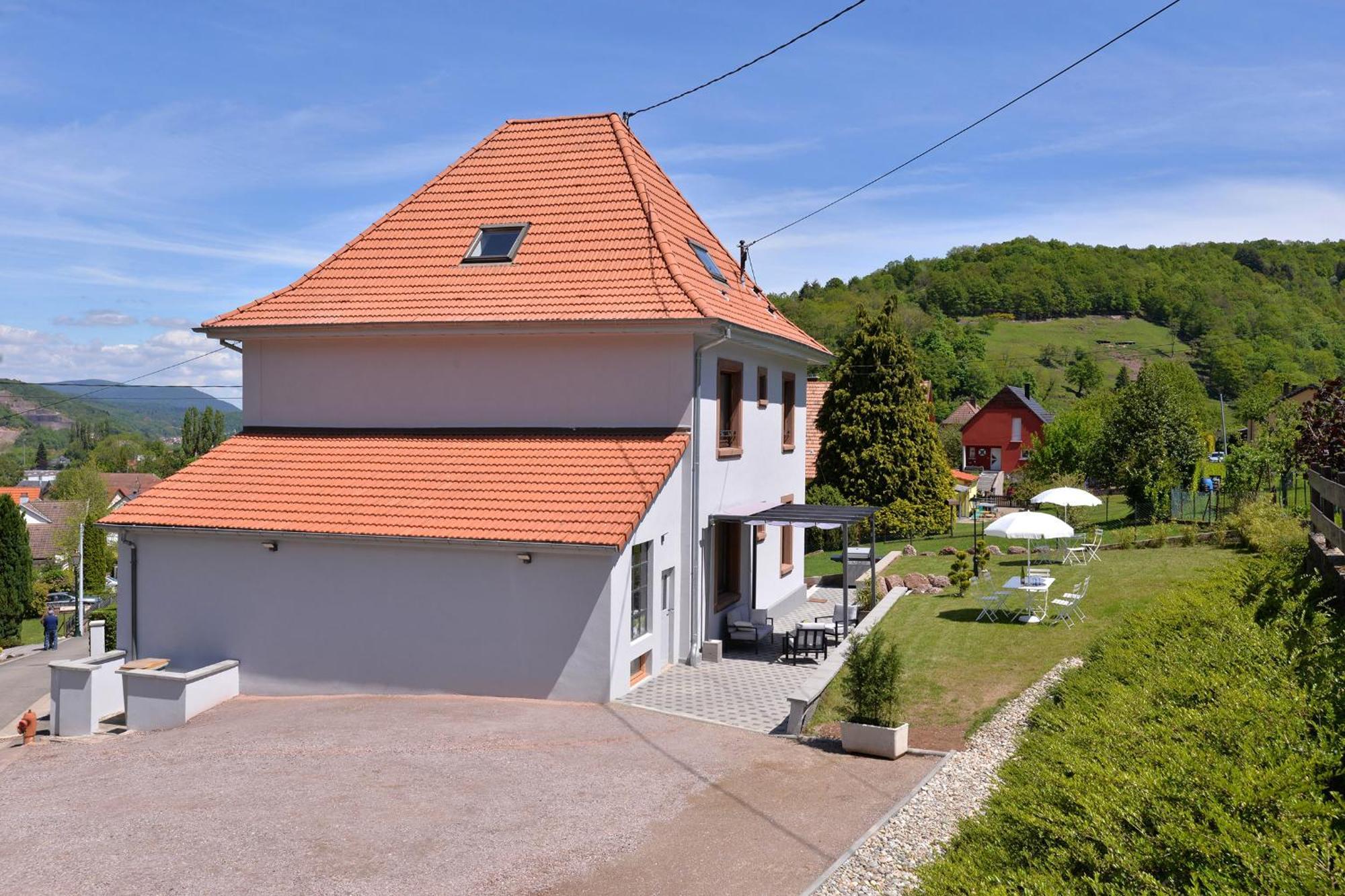 Ferienwohnung Les Magnolias En Alsace - Meuble De Tourisme 3 Etoiles Barembach Exterior foto